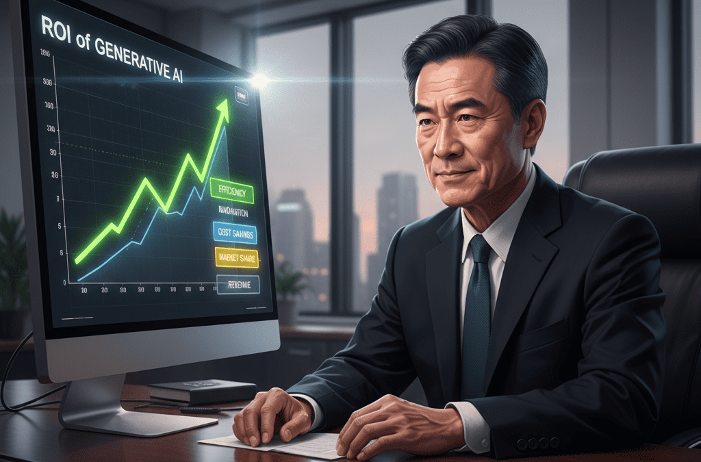 Mesurer le ROI de l&rsquo;IA Générative : 5 KPIs que votre Directeur Financier Adorera