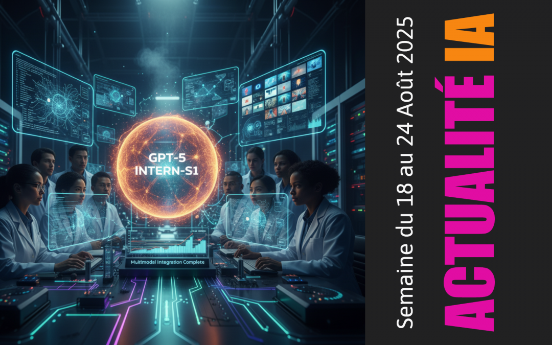 Actua IA : GPT-5 et Intern-S1 révolutionnent l’IA multimodale