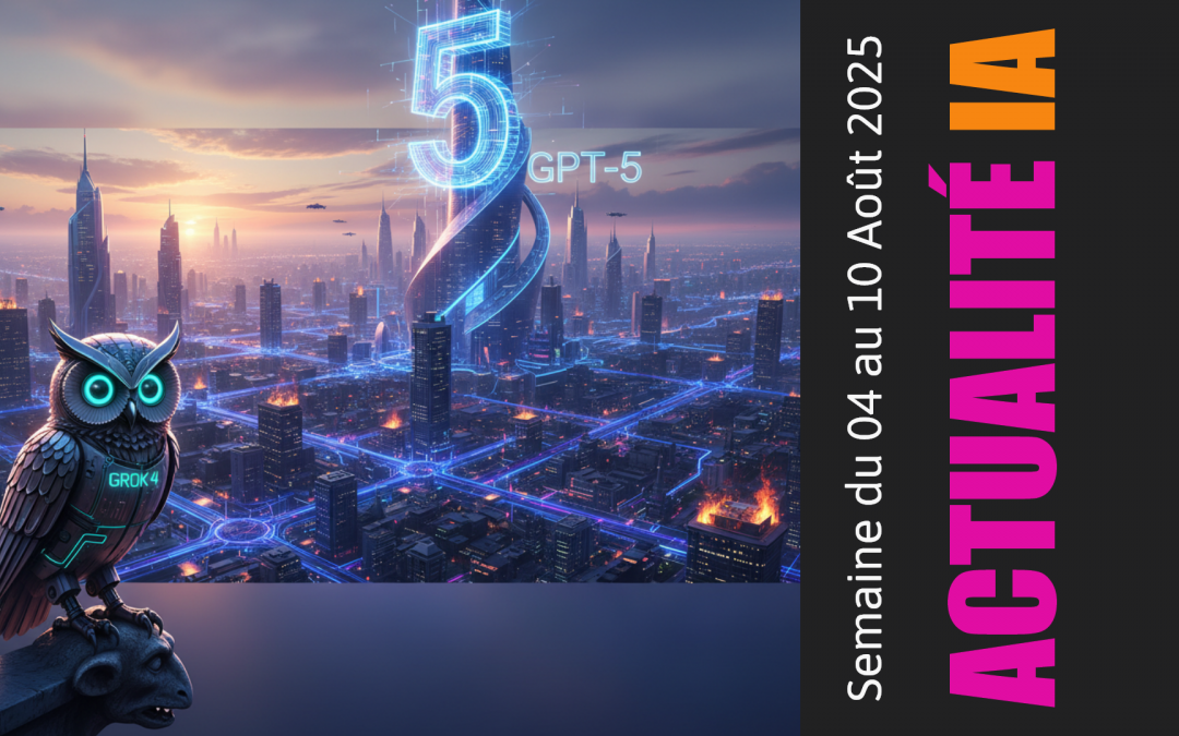 Actu IA : GPT-5 et Grok 4 révolutionnent l’IA !