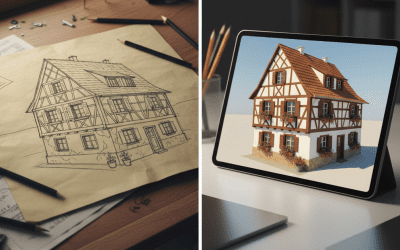 De la 2D à la 3D en un Clic : Comment une entreprise spécialisée dans la rénovation de maisons alsaciennes a Augmenté de 25% son Taux de Signature grâce à la Visualisation Instantanée