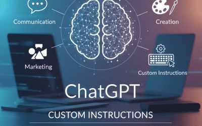 Custom Instructions ChatGPT pour les métiers du Marketing, de la Communication et de la Création