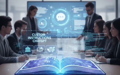 Custom Instructions ChatGPT pour les métiers du Secteur Public, de l’Éducation et du RSE