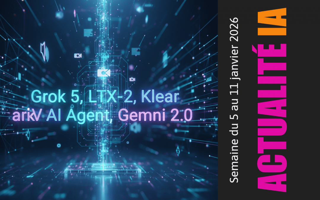 Les Avancées Récentes en IA Multimodale et Générative : Un Tour d&rsquo;Horizon de la Semaine du 5 au 11 janvier 2026