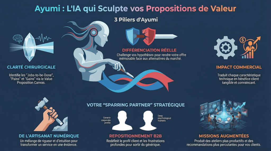Ayumi sculpte les propositions strategiques